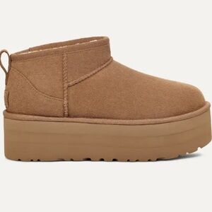 Only worn 2 times. UGG platform